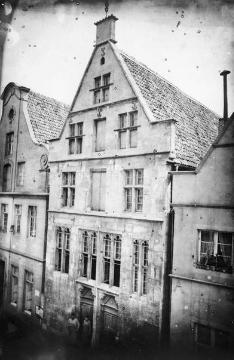 Alter Fischmarkt 27: Das Schohaus um 1900