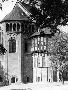 Stadt Fritzlar - Dom zu Fritzlar (St. Peter-Dom), Choransicht (undatiert, um 1940?)