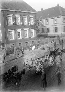 Mobilmachung in Fritzlar, 1914: Truppenmärsche durch die Stadt