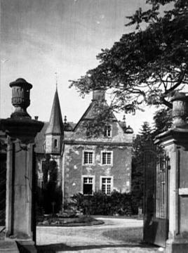 Toreinfahrt von Schloss Surenburg bei Riesenbeck, um 1930?