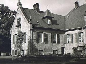 Haus Cappeln, Seitenflügel, barocke Dreiflügelanlage, Herrenhaus von 1777