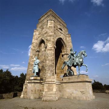 Das Kaiser-Wilhelm-Denkmal auf der Hohensyburg, Einweihung 1902 (1)