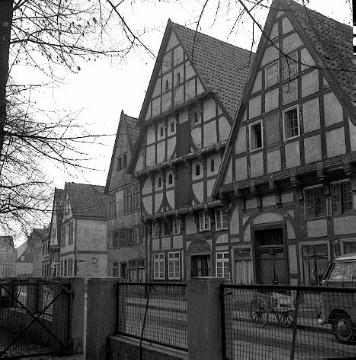 Remensnider- und Engelking-Haus, gotische Fachwerkhäuser in der Brüderstraße
