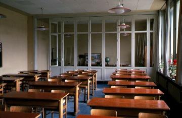 Ein Klassenzimmer in der St. Marienschule