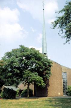 Kirche der Westfälischen Klinik für Psychiatrie Münster-Marienthal, 1994.