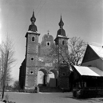 Schloss Raesfeld, Schlosskapelle im Winter, um 1940?