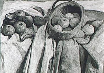 Stilleben mit Früchten: 1905, Gemälde von Paula Modersohn-Becker