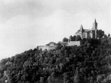 Blick auf Schloss Wernigerode