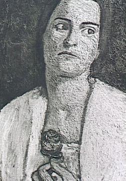 Bildnis Clara Rilke-Westhoff: 1905, Gemälde von Paula Modersohn-Becker