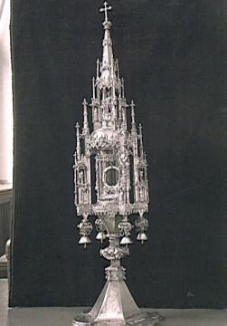 Turmmonstranz, um 1500,  St. Petrus-Kirche