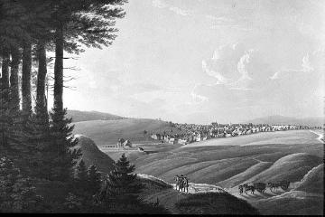 Historische Ansicht von Clausthal-Zellerfeld, eine Station im Ausbildungsweg des Freiherrn vom Stein