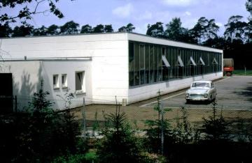 Westfälische Klinik für Psychiatrie Gütersloh, Therapiegebäude, 1974.