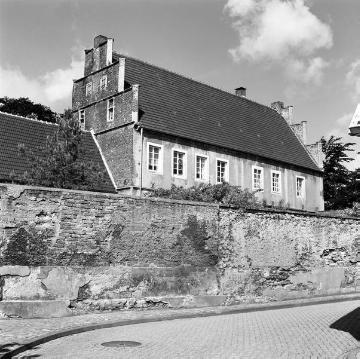 Morrienshof (ehemaliger Burgmannshof): obere Partie des Herrenhauses von 1521