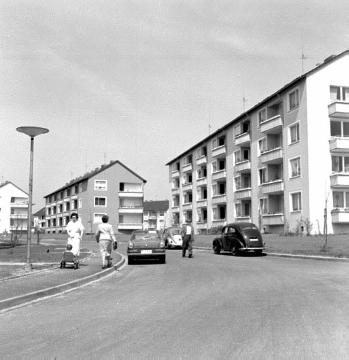 Sennestadt: Mehrfamilienhaussiedlung der 1950er Jahre