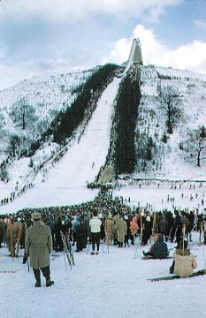 Skispringen auf der St. Georg-Schanze am Herrloh