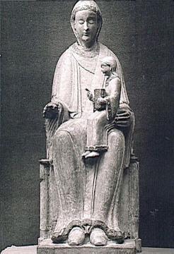 Madonna des Bischofs Imad, um 1060 (Erzbischöfliches Diözesanmuseum)