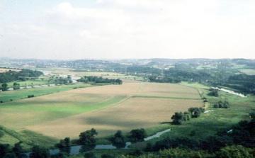 Blick von Burg Blankenstein nach Osten auf das Naturschutzgebiet Alte Ruhr-Katzenstein
