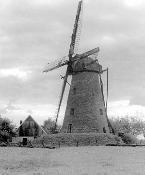 Die 1848 erbaute Bergmühle, ein sog. Wallholländer