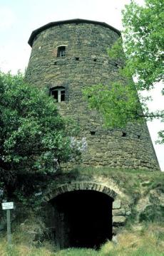 Turm der Greftenmühle in Nordhemmern, erbaut um 1838