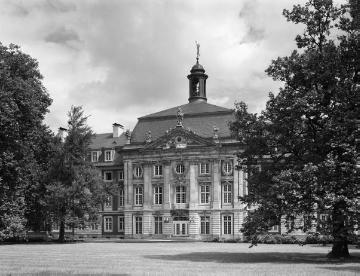 Residenzschloss, Mittelrisalit der Rückfront, 1767-87 erbaut von Johann Conrad Schlaun, Barock
