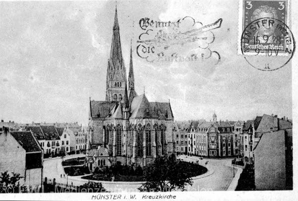 10_5742 Historische Stadtansichten von Münster, Postkarten