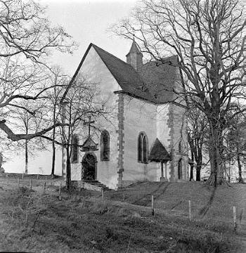 Die Hl. Kreuz-Kapelle auf dem Kalvarienberg, erbaut 1655