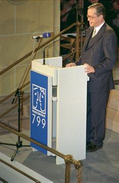Festrede des Prof. Dr. Rudolf Schieffer im Liborius-Dom zur Ausstellungseröffnung "799 - Kunst und Kultur der Karolingerzeit"