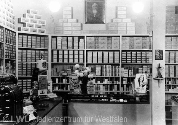 10_5720 Münsteraner Traditionsgeschäfte: Tabakwaren Wilhelm Fincke, gegründet 1895