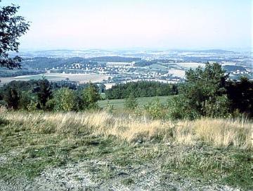 Blick vom Hangstein bei Berlebeck ins Lipper Bergland