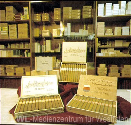 10_5707 Münsteraner Traditionsgeschäfte: Tabakwaren Wilhelm Fincke, gegründet 1895