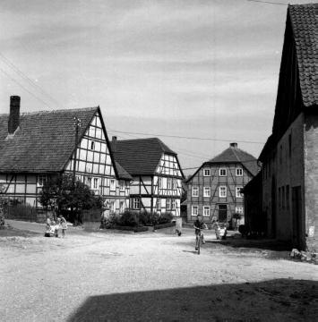 Fachwerkhäuser im Dorf Gehrden