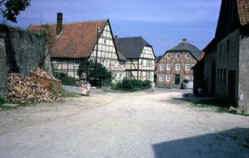 Fachwerkhäuser im Dorf Gehrden