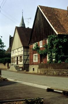 Fachwerkhäuser im Dorf Vörden