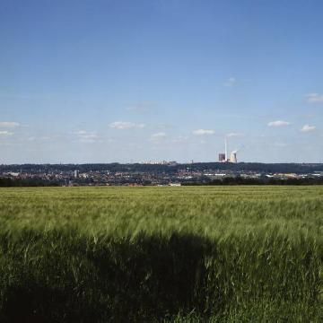 Blick vom Teutoburger Wald auf die Stadt
