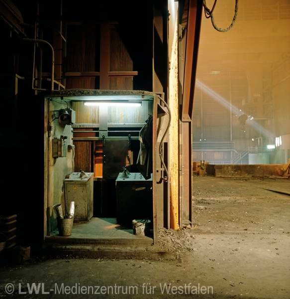 10_4263 Der letzte Guß in der Henrichshütte Hattingen, Betriebszeit 1854-1993