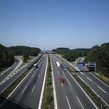 Autobahn A 45/Bundesstraße 54, Abfahrt Dortmund-Süd bei Bittermark