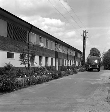 Textilindustrie in Greven, 1964: Gardinenweberei Cordima an der Saerbecker Straße