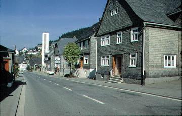 Dorfstraße in Silbach