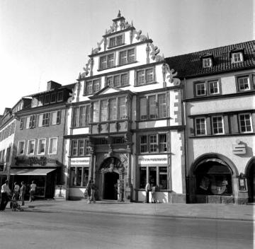 Das Heisingsche Haus am Marienplatz 2, errichtet 1590 - ehemaliges Bürgermeisterhaus
