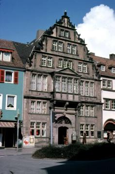 Das Heisingsche Haus am Marienplatz 2, errichtet 1590 - ehemaliges Bürgermeisterhaus