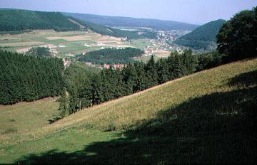 Blick vom Hömberg bei Padberg ins Hoppecketal