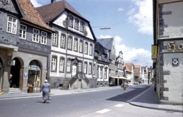 Häuserzeile am Marktplatz in Horn