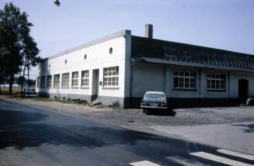Industrie in Saerbeck, 1965: Weberei in der Teichstraße (später Ferrièresstraße), abgerissen 2005; siehe auch 05_10885
