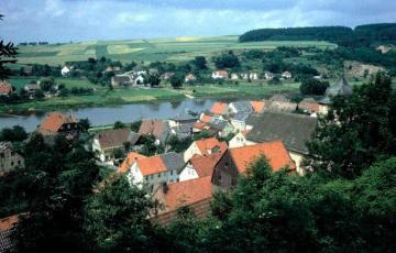 Ortschaft Herstelle an der Weser