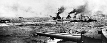 Marine im Ersten Weltkrieg: Die deutsche Flotte während der Ausfahrt