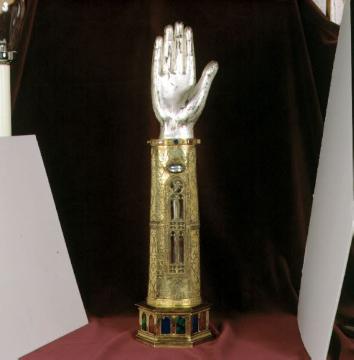 Arm des Hl. Mauritius, Reliquiar (St. Mauritz-Kirche)