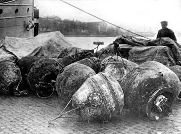Marine im Ersten Weltkrieg: Angeschwemmte Seeminen
