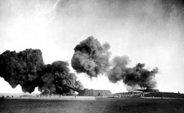 Marine im Ersten Weltkrieg: Küstenbatterie auf Helgoland (Kaliber 30,5 cm)