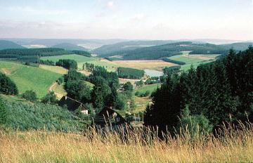 Blick vom Andreasberg nach Norden in Richtung Oberes Ruhrtal
