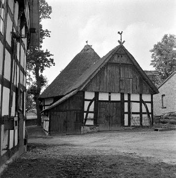 Mühlhaus derr Rossmühle von 1797 in Oberbauerschaft